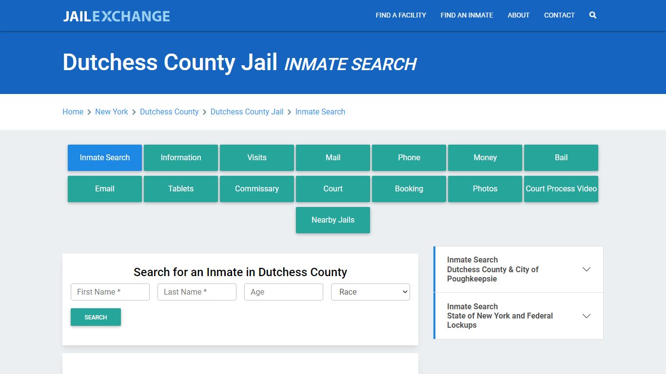 Dutchess County Jail, NY Inmate Search: Roster & Mugshots